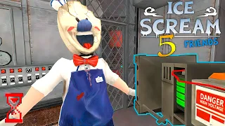 Новые баги Мороженщика 5 // Ice Scream 5