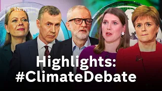 Highlights: The Channel 4 News #ClimateDebate - world's first party leaders' debate on the climate