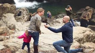 A surprise proposal at Bash Bish Falls
