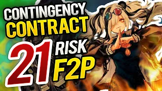 HOW HARD IS 21 RISK? - F2P Arknights Contingency Contract Guide