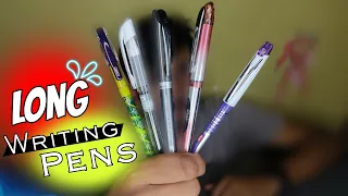 Long Writing Pens In India 😱 | Longest Writing Pens Under Rs 30 |
