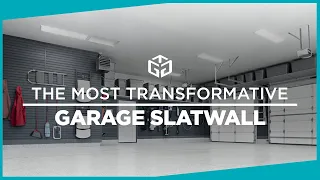 The Most Transformative Garage Slatwall by Gorgeous Garage