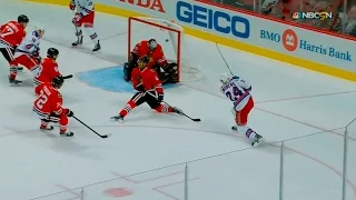 Oscar Lindberg first NHL goal | 10/07/2015 [HD]