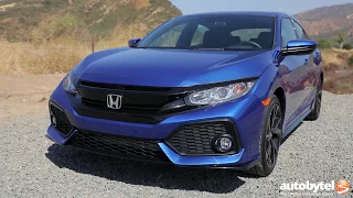 2017 Honda Civic Hatchback Sport Test Drive Video Review