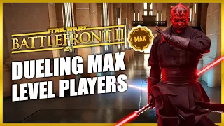 Dueling MAX Level Players 🤯 Star Wars Battlefront 2