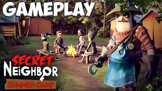 СЕКРЕТ СООСЕДА!ГЛОБАЛЬНАЯ ОБНОВА СЕКРЕТ СОСЕДА! Secret Neighbor Обновление.SUMMER CAMP!ПРИВЕТ СОСЕД!