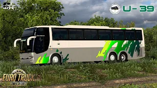 [ETS2] Unidad 39 de EXPRESO VERAGUENSE | MOD BUS| Busscar JumBuss| Mapa Rotas Brasil | PANAMA SKINS©