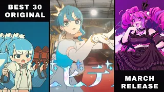 30 Best Vtuber Original Song Released in March| Monthly Chart