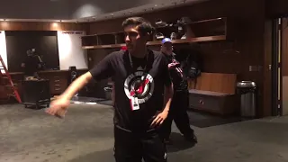 NJ Devils Locker Room