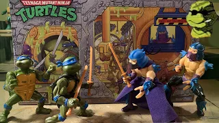 Leo and Shredder 1988 TMNT Figures New Release vs Original