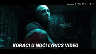 Vuk Mob feat. Voyage x Breskvica-Koraci u noći(Lyrics Video)