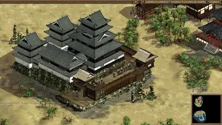 American Conquest - Rise of East Asia [Mod] | Skirmish Japan 2v3 [Very Hard]