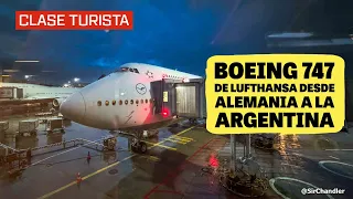 EN UNO DE LOS ÚLTIMOS JUMBOS 747 DE ALEMANIA A LA ARGENTINA - CRÓNICA