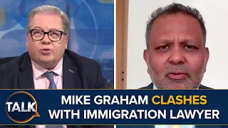 “Migrants Are NOT On Benefits!” | Mike Graham Clashes With Immigration Lawyer