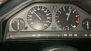 BMW 320i Coupe (E30)(129HP)1987 Acceleration 0-200KM/H