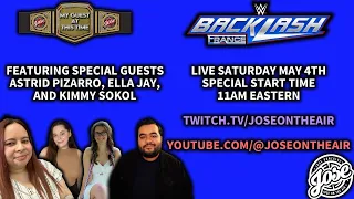 WWE Backlash France PRE SHOW | My Guest At This Time LIVE