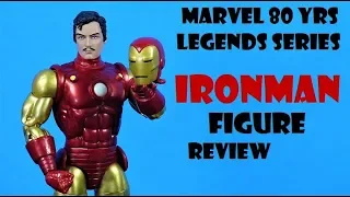 Marvel 80 years IRON MAN Legends Series figure review