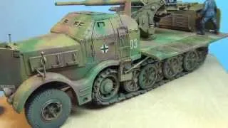 SdKfz.9 w/ 88mm Flak37  -  On The Bench