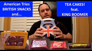 Americans Try British Snacks and Tea Cakes For The First Time!