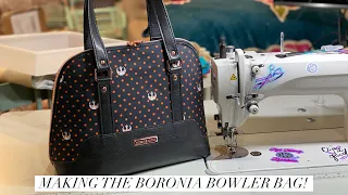 Making the Boronia Bowler Bag by Blue Calla Sewing Patterns