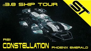 Star Citizen α 3.8 | RSI Constellation Phoenix Emerald | Tour