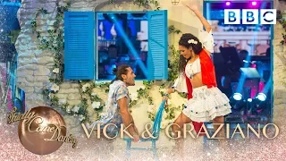Vick Hope & Graziano Di Prima Salsa to 'Take A Chance on Me' - BBC Strictly 2018