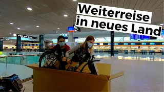 Fliegen mit Fahrrad - gleich zweimal I Radreise durch Europa #11