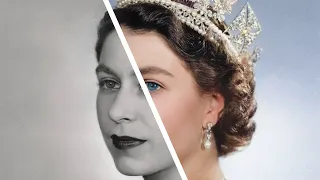 Colorizing Queen Elizabeth II