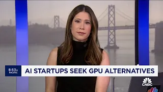 AI startups seek GPU alternatives