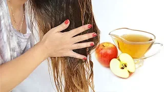 Das passiert, wenn du dein Haar mit Apfelessig spülst!