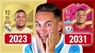 JE SIMULE L'AVENIR DE MBAPPÉ AU REAL !