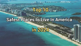 10 Safest Places with least crime rates in USA in 2024 #top10 #safestplaces #cities