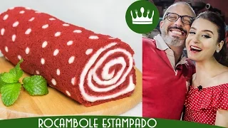 Rocambole Estampado de Bolinhas  - part. Mussarela (Fashion Food) | Gabi Rossi | Bom Gosto