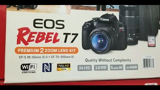 Costco! Canon EOS Rebel T7 w/ 2 lens and Sling Bag! $549!