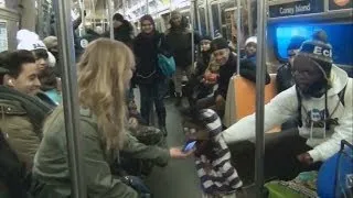 Ventriloquist Picking Up Girls On The Subway(Part 1)