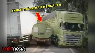 KAPOK...! Akibat Tidak Mau Mengalah Karena Emosi