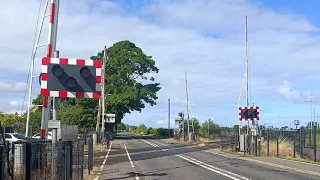 (2 trains) Bellarena station level crossing (co derry-londonderry) 20/7/23