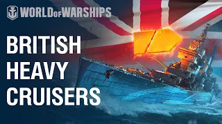 British Heavy Cruisers 101. How to prevail in battle?