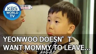 Yeonwoo doesn’t want Mommy to leave… [The Return of Superman/2019.12.22]