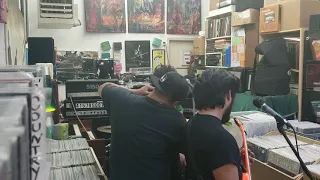 Brüja in San Francisco at Noise Record's