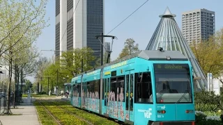 Trams/Strassenbahn in Frankfurt, Germany