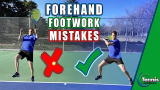 Fix Your Forehand Footwork (FAST!) : TENNIS FOREHAND