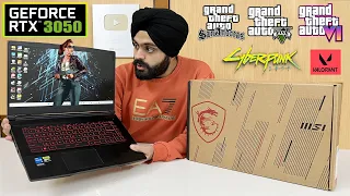 MSI GF63 - Unboxing & Review - 8 Games Tested 🥵⚡