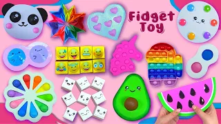 20 FIDGET TOY IDEAS - Viral TIKTOK Fidget Toys Complation - Funny POP ITs and more...