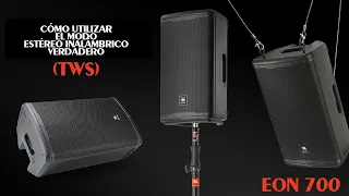 JBL EON 700 Conecta tus altavoces y envía tu música sin cables con la nueva función Bluetooth TWS