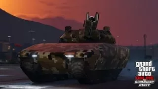 GTA 5 Online - UPGRADING THE TM-02 KHANJALI TANK!!! IT HAS A RAIL GUN CANON!!!