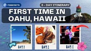 OAHU, HAWAII 3 DAY TRAVEL ITINERARY: MUST see, eat, do 2024 | Part 1 | FinnyBits