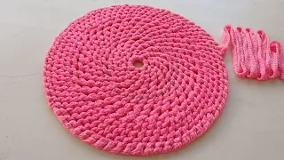 Doormat Making At Home , Super Beautiful Doormat Idea , Paydan Banane Ka Tarika , Craft With Priya