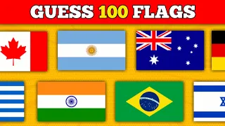 GUESS 100 FLAGS IN 3 SECONDS II FLAG QUIZ II THE QUIZ