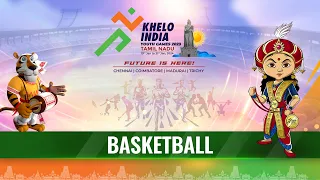 LIVE Basketball - Finals, Khelo India Youth Games 2023